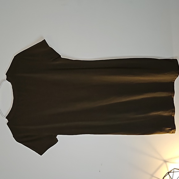 H&M Dark Green Dress Size Medium - Picture 3 of 7